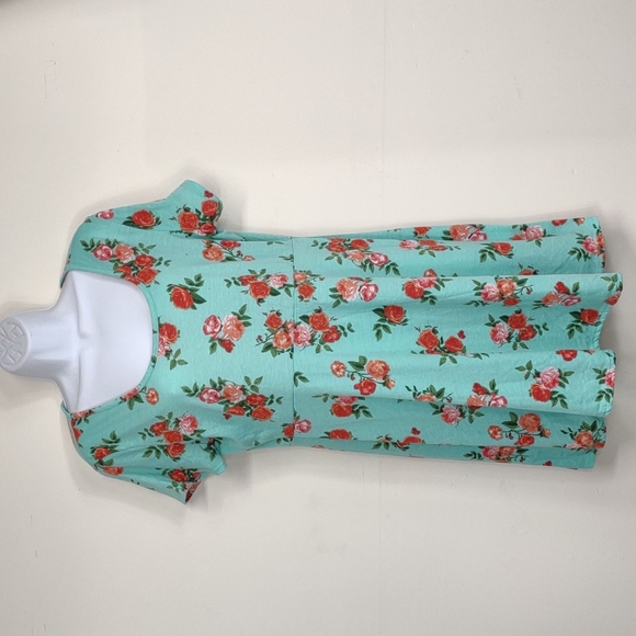 Joe Boxer Dresses Joe Boxer Xl Floral Print Mint Green Shortsleeved